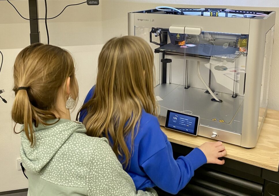 Das 3D Labor nur für Mädchen in der Mitmach-Werkstatt