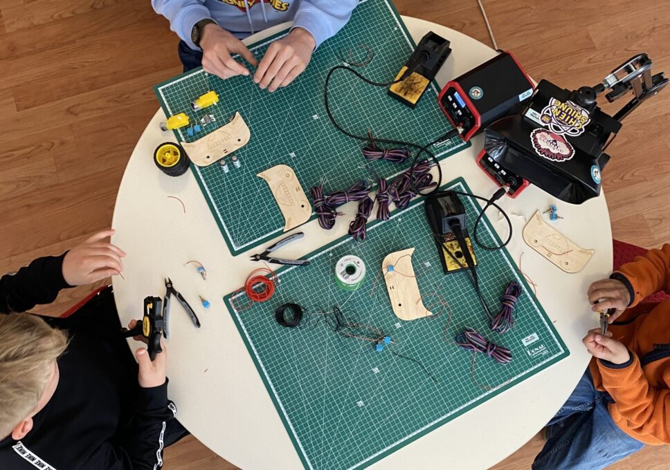 Racing Robo in der Stadtbibliothek Radebeul